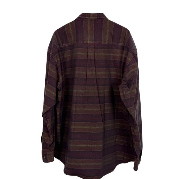 CABELA'S Shirt Mens XL Tall 100% Heavy Cotton Aztec Southwestern Gorpcore Casual - Picture 2 of 10